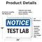 Signmission Test Lab, 24 in W x Rectangle, Vinyl Decal OS-2PACK-NS-D-1824-L-18543 - alternate 3